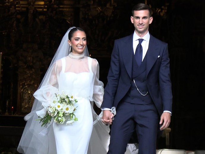 GFABIÁN RUIZ Y ROSA PEREIRA SE DAN EL 'SÍ, QUIERO' EN SEVILLA