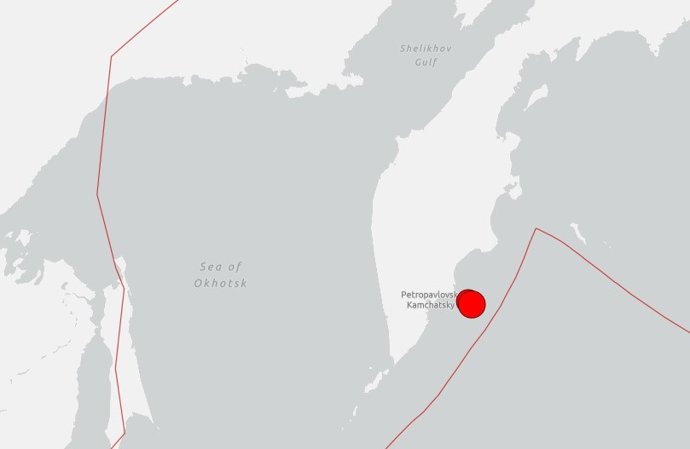Terremoto no leste da Rússia, 20 de julho de 2025