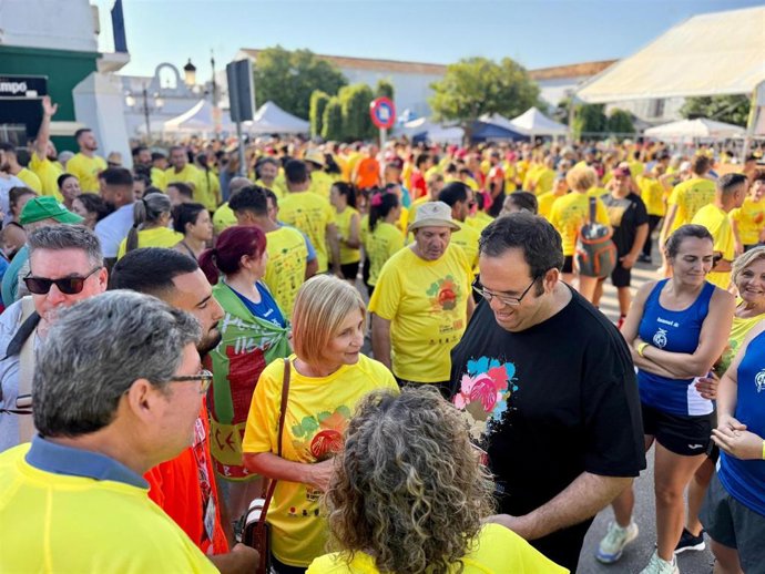 VII edición de la 'Carrera del Barro'.