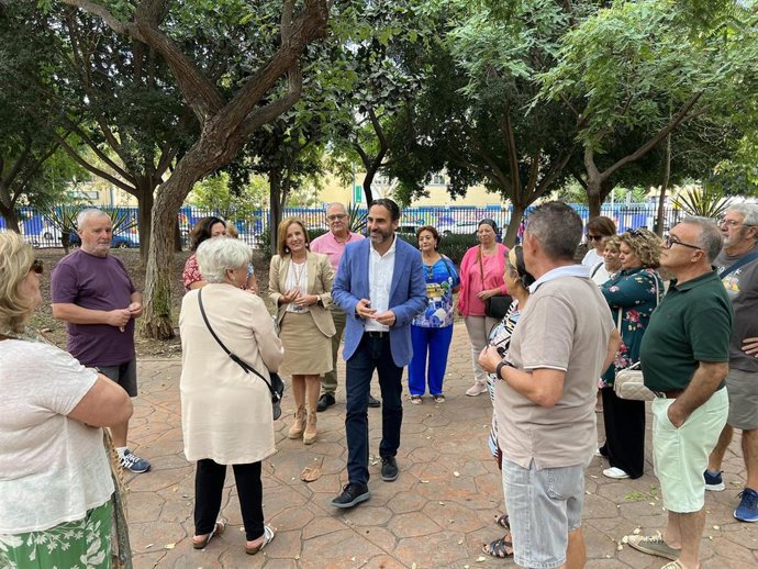 El portavoz del PSOE en el Ayuntamiento de Málaga, Daniel Pérez.