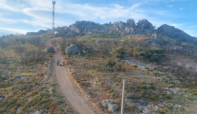 Rescate de una mujer en el municipio zamorano de Otero de Bodas