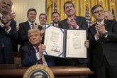 Foto: EEUU.- Trump conmemora seis meses de su segundo mandato al frente de un país "renacido"