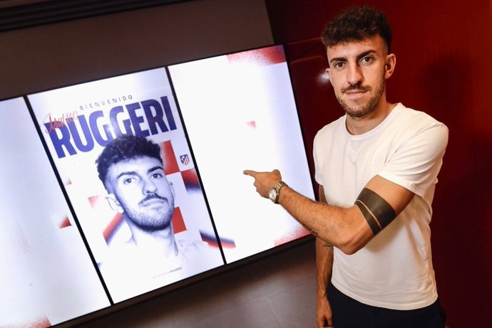 El nuevo jugador del Atlético de Madrid Matteo Ruggeri