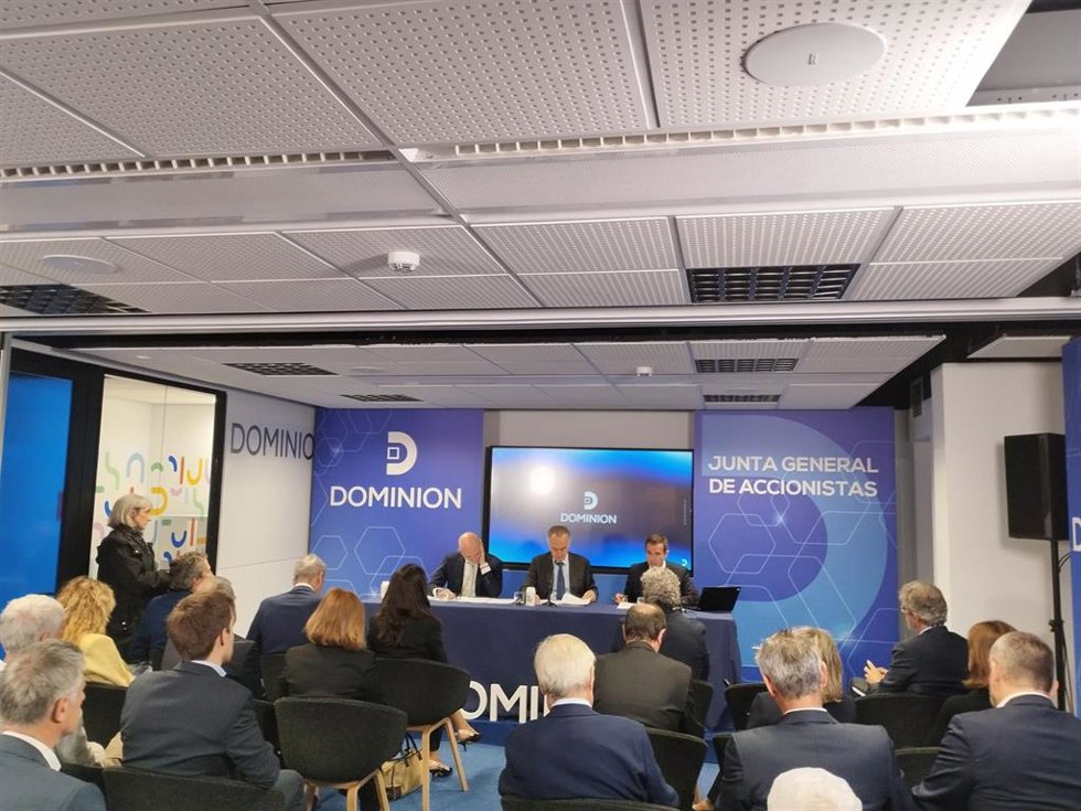 Archivo - Junta de Accionistas de Dominion en Bilbao