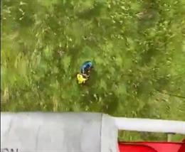 Rescate de un hombre y su perro en la zona de praderas de Ruyemas en Vega de Pas