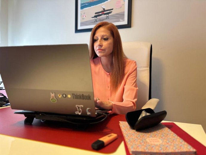 La catedrática de la Universidad de Oviedo Eva María Menéndez