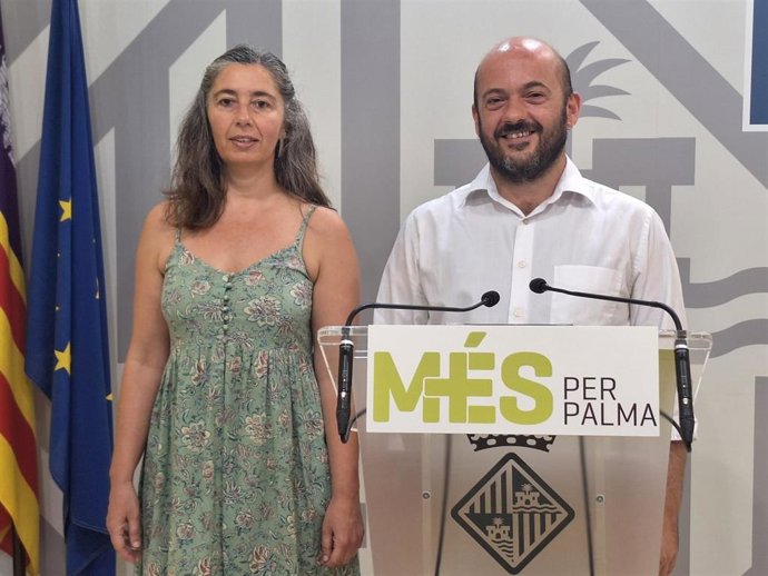 El regidor Miquel Àngel Contreras, en rueda de prensa