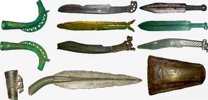 Artefactos de la cultura Seima-Turbino