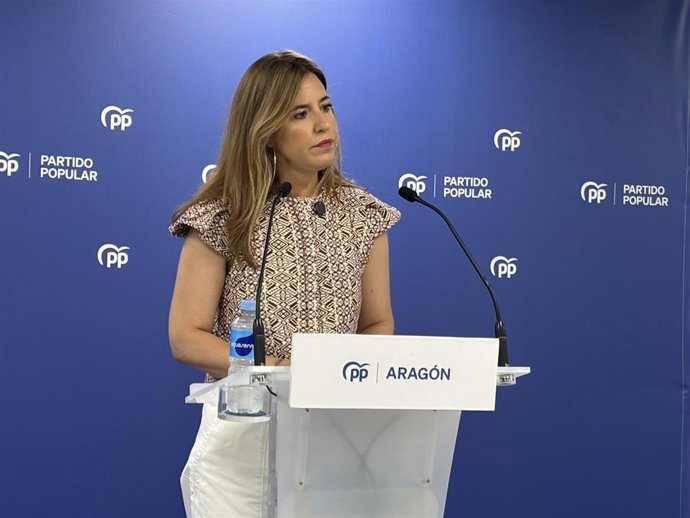 La senadora aragonesa del PP, Rocío Dívar.