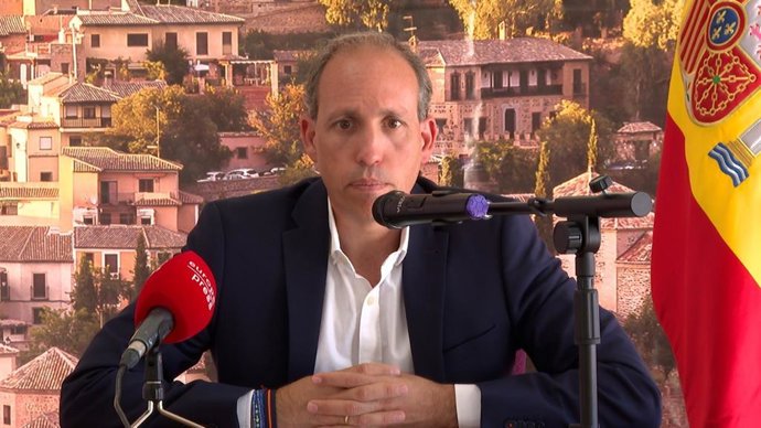 El presidente de Vox en la provincia de Toledo, Daniel Arias.