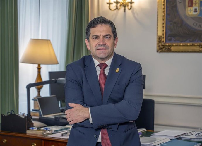 Archivo - El presidente de la Diputación, Miguel Ángel Valverde.