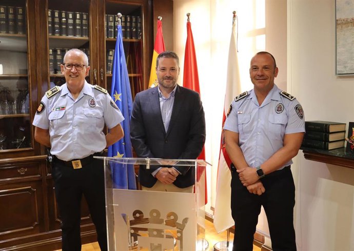 Nuevo jefe de la Policía local de Tudela.
