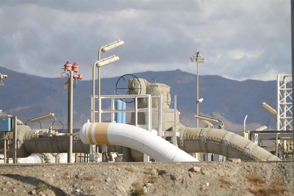 Archivo - Instalaciones del gasoducto Medgaz