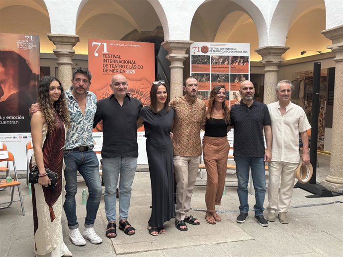 Presentación de 'Cleopatra enamorada. El musical', próximo estreno del Festival de Mérida