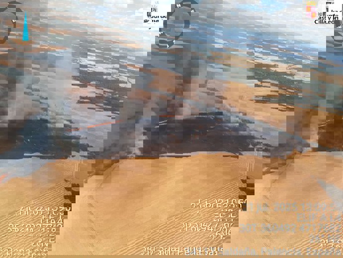 Incendio forestal en Villasur (Palencia).