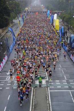 Media Maratón Sevilla 2025.