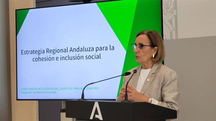 La delegada de Inclusión Social, Juventud, Familias e Igualdad de la Junta en Granada, Matilde Ortiz, en imagen de archivo
