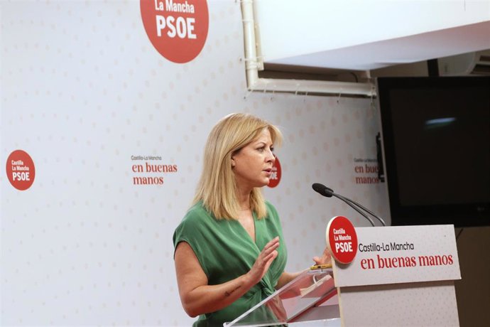 La portavoz del PSOE en las Cortes de C-LM, Ana Isabel Abengózar.