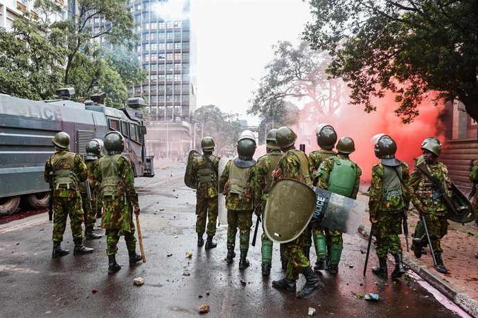 Protestas el pasado mes de junio en Kenia
