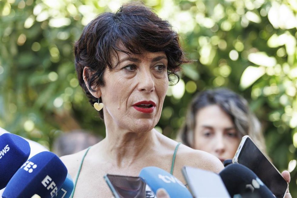 La ministra de Inclusión, Seguridad Social y Migraciones, Elma Saiz, en una fotografía de archivo.