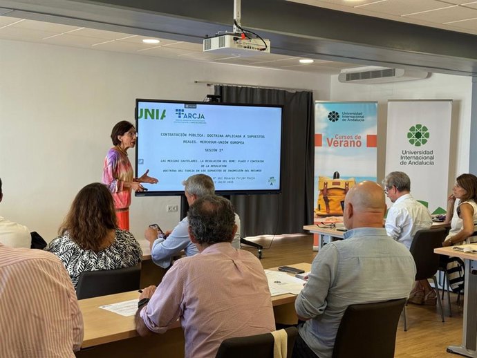 Ponencia de María del Rosario Forján Rioja en los cursos de verano 2025 de la UNIA