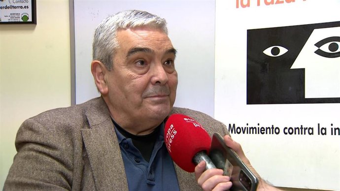 Archivo - El presidente de Movimiento contra la Intolerancia, Esteban Ibarra.