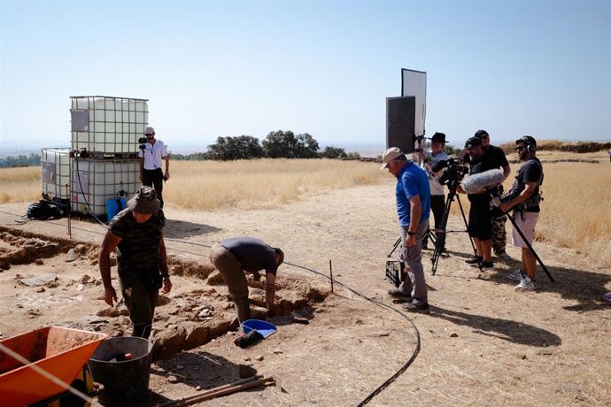 Rodaje del documental 'Tarteso, el latido de la tierra',