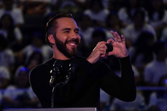 Archivo - Arquivo - O presidente de El Salvador, Nayib Bukele