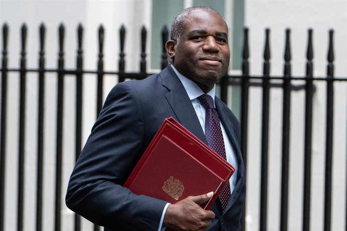 El ministro de Exteriores de Reino Unido, David Lammy
