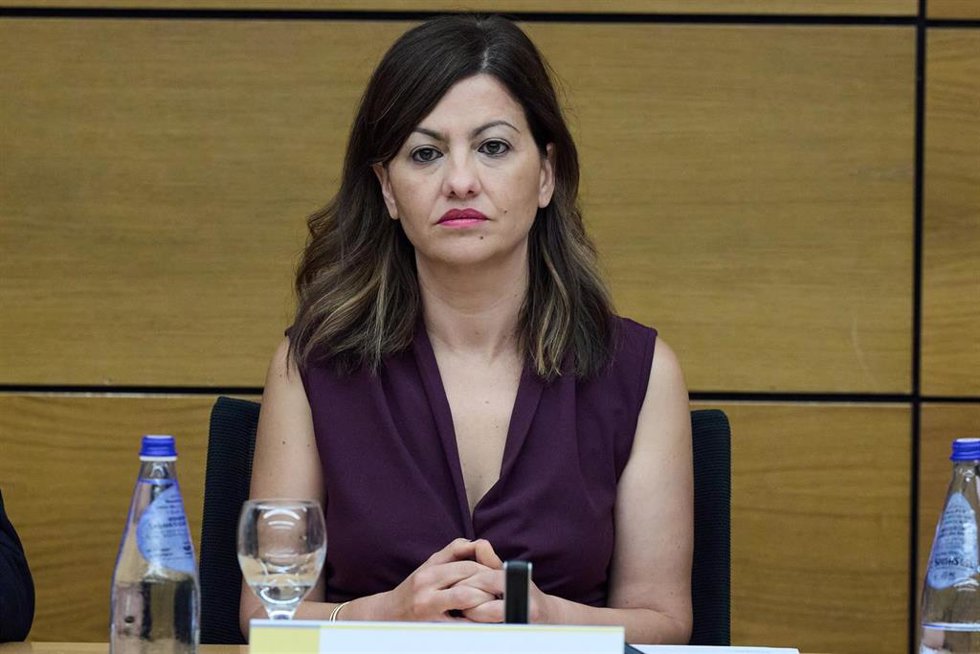 La ministra de Juventud e Infancia, Sira Rego, preside la Conferencia Sectorial de Infancia y Adolescencia sobre el reparto de menores no acompañados, en el Ministerio de Sanidad y Derechos Sociales, a 17 de julio de 2025, en Madrid (España).