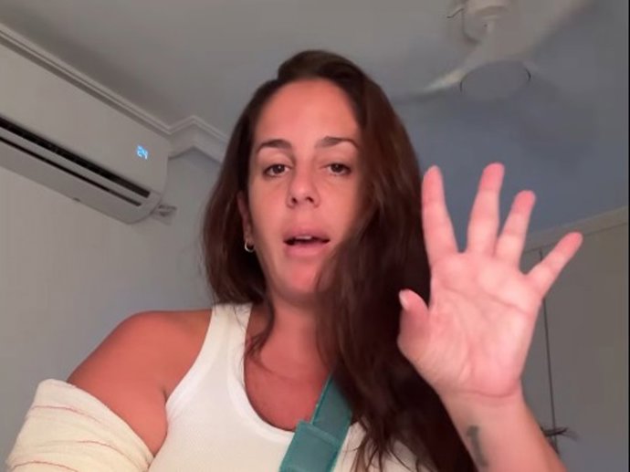 Anabel Pantoja ha actualizado su estado tras la caída que sufrió el pasado viernes en la que se le salió el codo