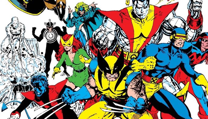 Portada de cómic original de los X-Men
