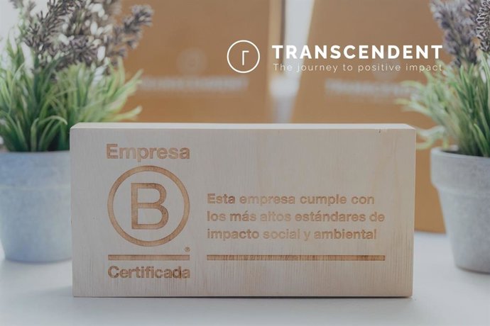 Certificado B Corp de Transcendent