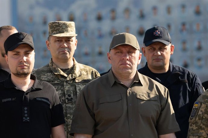 Altos mandos de los servicios de seguridad rusos en una ceremonia de entrega de medallas.