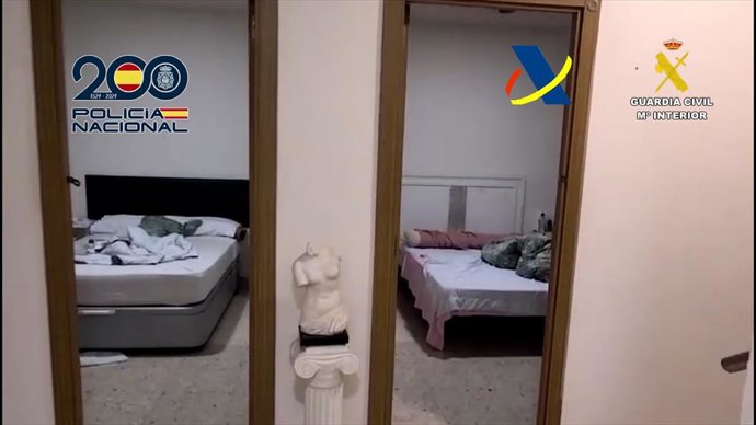 La Policia Nacional, Guàrdia Civil i Vigilància Duanera, en una operació conjunta desenvolupada en diverses províncies espanyoles, han alliberat a 162 dones víctimes d'una organització dedicada a l'explotació sexual en diverses províncies d'Espanya.