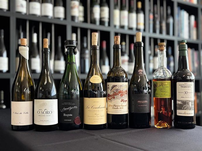 Castillo Ygay 2012, Tío Pepe Cuatro Palmas y Sorte O Soro 2023, entre los vinos que han recibido la máxima puntuación de Guía Peñín de los Vinos de España 2026