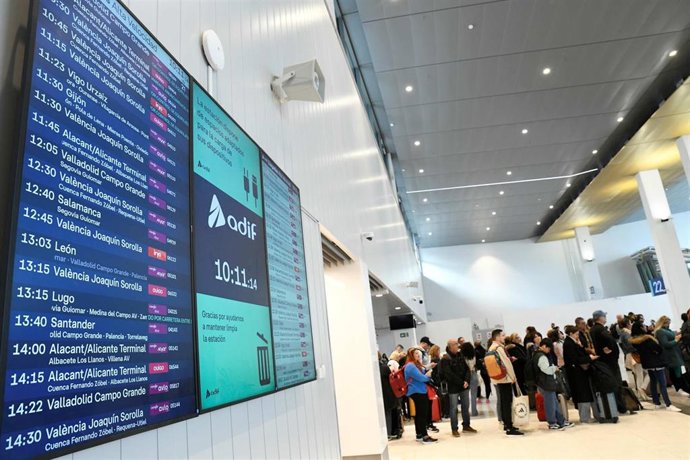 Nuevo vestíbulo de alta velocidad en Chamartín