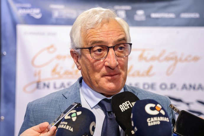 El presidente de O.P. ANACEF, Francisco Freire