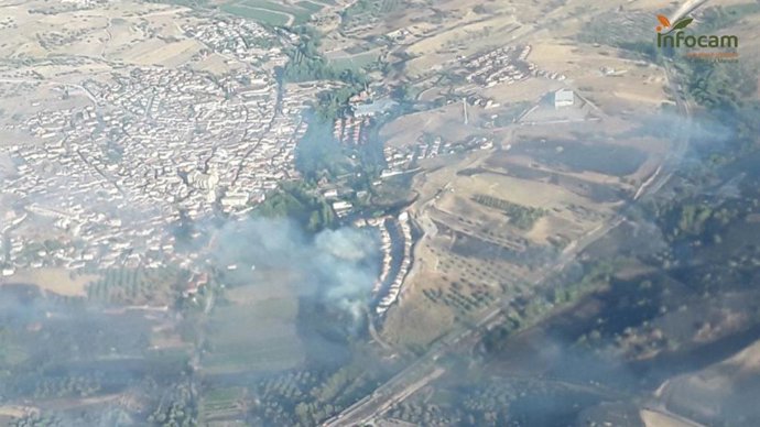 Incendio de La Torre de Esteban Hambrán