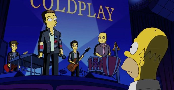 ¿Predijeron También Los Simpson La Infidelidad Del Concierto De Coldplay?