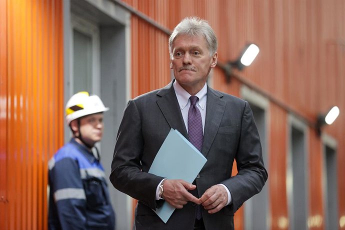 RUSSIA, MAGNITOGORSK - JULY 16, 2025: Russian President Putin's official spokesman Dmitry Peskov is seen at the MMK Magnitogorsk Iron and Steel Works