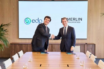 El CEO de Merlin, Ismael Clemente, y el CEO de EDP, Miguel Stilwell