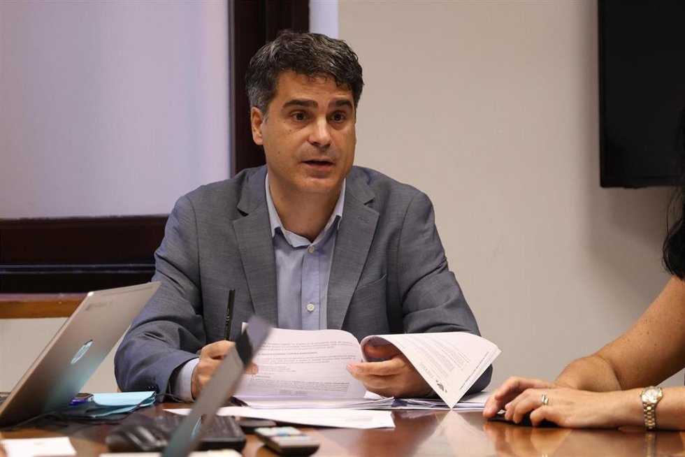 El concejal de Hacienda y portavoz municipal en el Ayuntamiento de Toledo, Juan José Alcalde