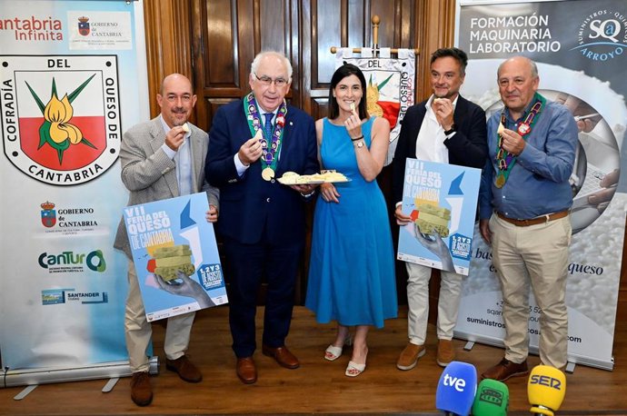 Presentación de lla VII Feria del Queso 'Ciudad de Santander'