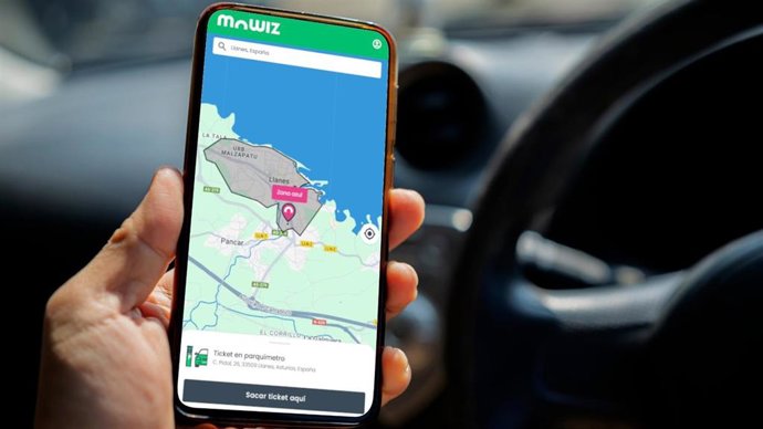 Zona azul de Llanes.