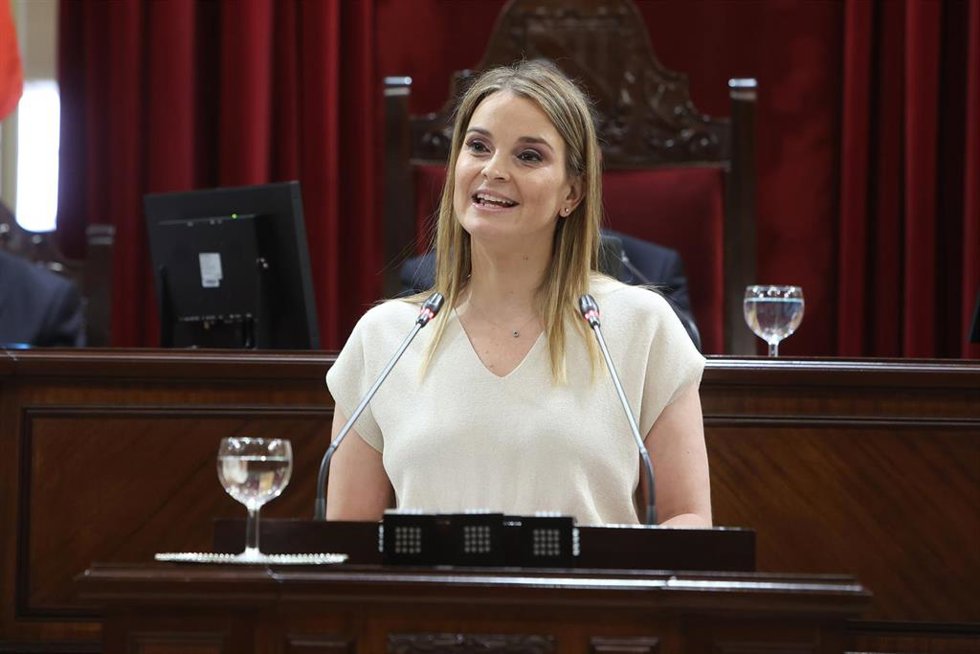 Archivo - La presidenta del Govern, Marga Prohens. 