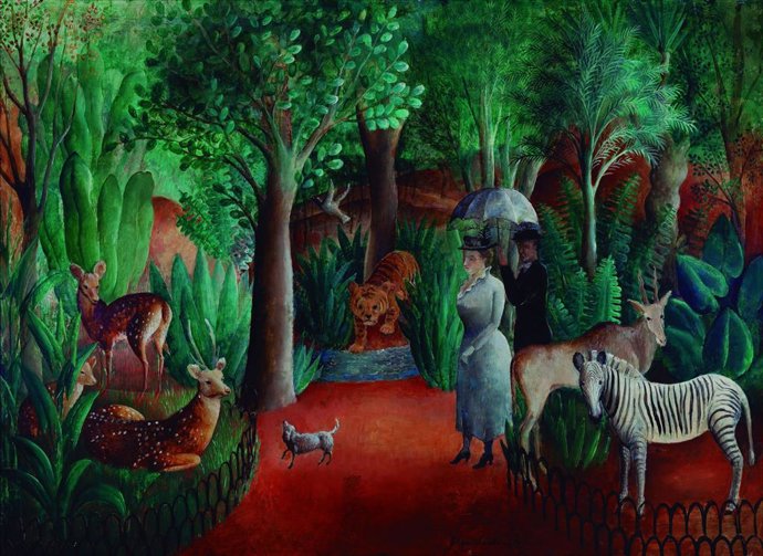 Olga Sacharoff. Jardin Zoologique, 1925
