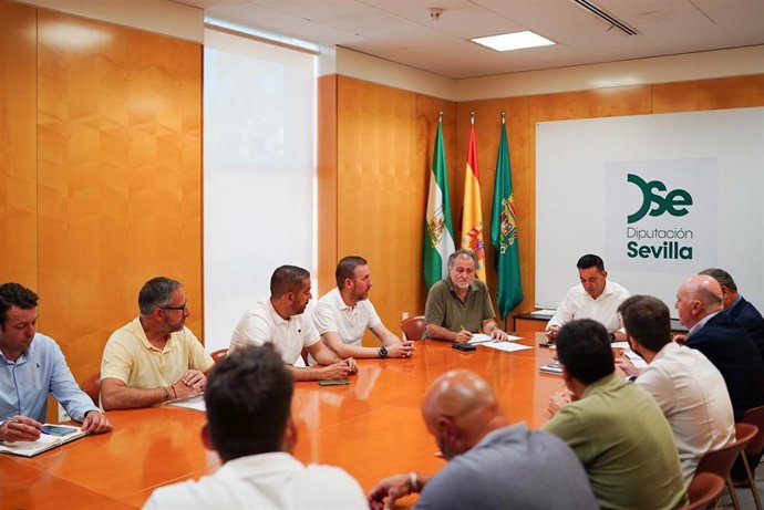 Imagen de la sexta reunión de la mesa por la sequía