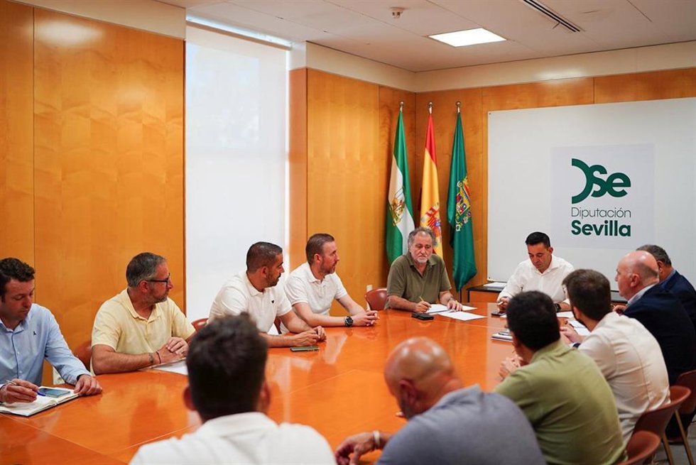 Imagen de la sexta reunión de la mesa por la sequía