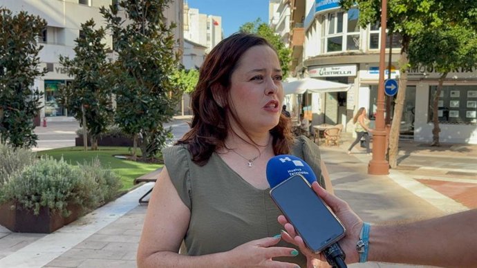 La secretaria de Educación del PSOE de Huelva, Irene Montiel.